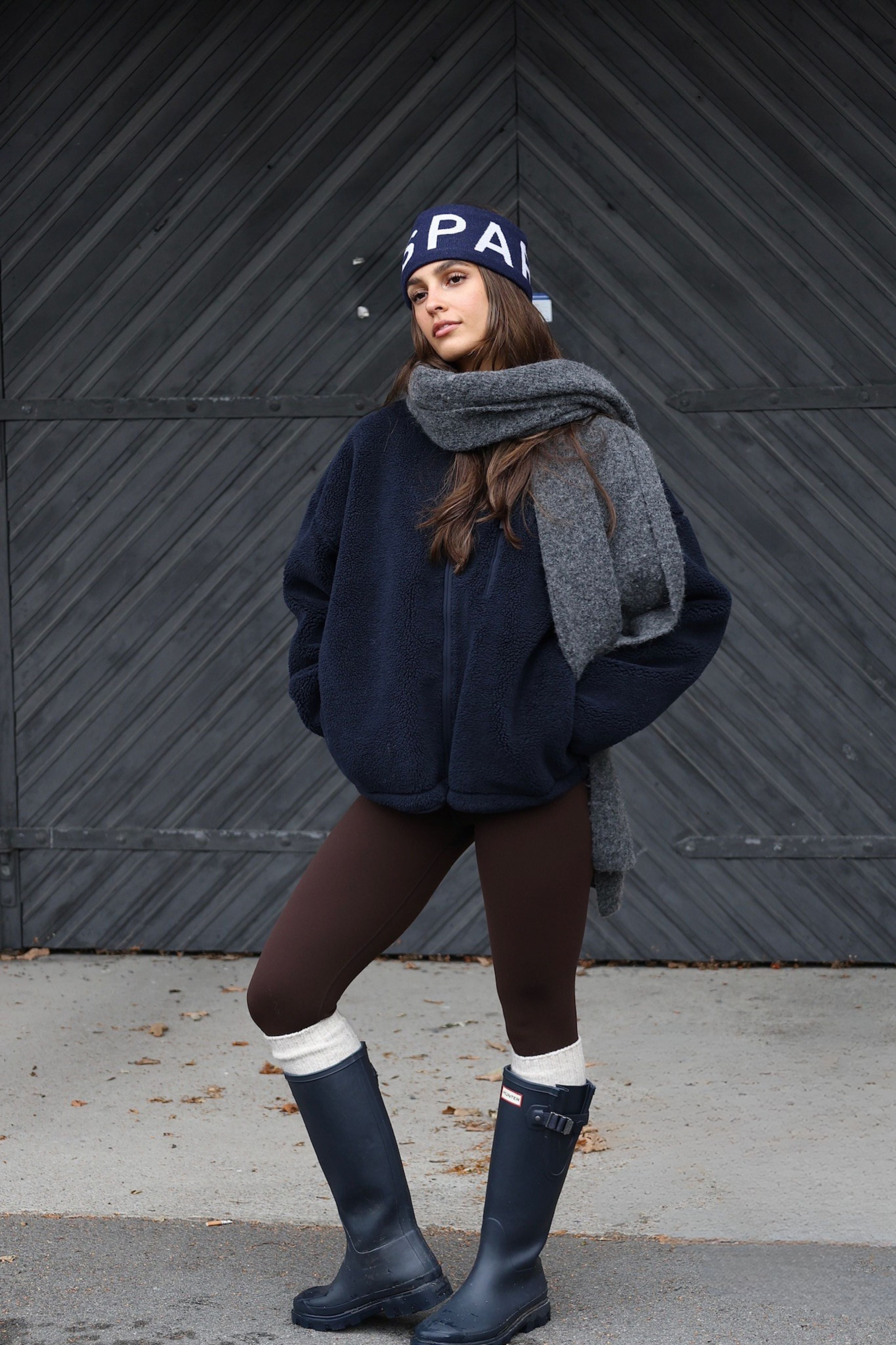 SKI Headband - Navy